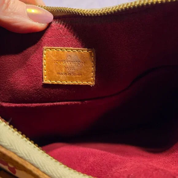 Collectors DREAM. Rare Authentic LV x Takashi Murakami Multicolor Greta - Picture 2 of 6